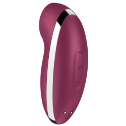 Satisfyer Stimulateur de Clitoris Tap & Climax 2 Framboise